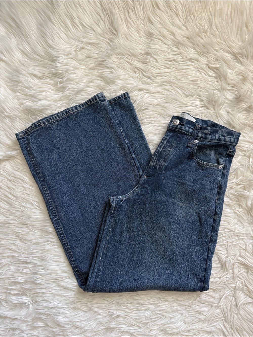 rag & bone Sweatpant Jean Wide Leg Size 29 - Picture 4 of 14